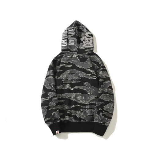 Replica Bape Hoodies Long Sleeved For Men #1114397 $56.00 USD for Wholesale