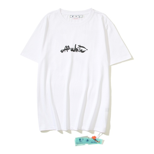 Off-White T-Shirts Short Sleeved For Unisex #1114531
