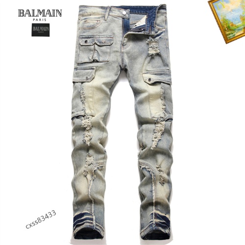 $48.00 USD Balmain Jeans For Men #1114614