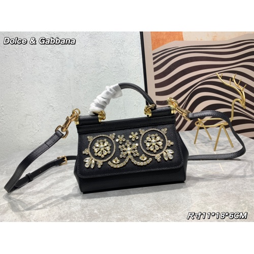 Dolce &amp; Gabbana D&amp;G AAA Quality Messenger Bags For Women #1114647 $125.00 USD, Wholesale Replica Dolce &amp; Gabbana D&amp;G AAA Quality Messenger Bags