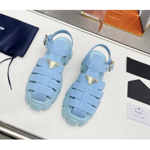 Replica Prada Sandal For Women #1115276 $112.00 USD for Wholesale