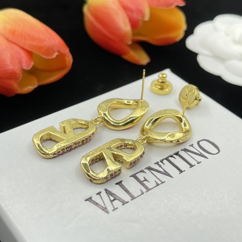 Replica Valentino Earrings For Women #1115362 $32.00 USD for Wholesale