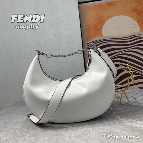 Replica Fendi AAA Quality Messenger Bags For Women #1115404 $130.00 USD for Wholesale