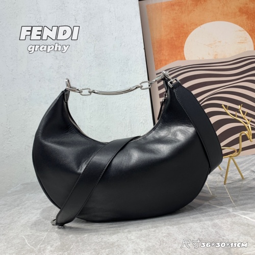 Replica Fendi AAA Quality Messenger Bags For Women #1115405 $130.00 USD for Wholesale