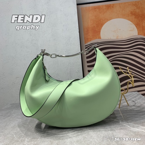 Fendi AAA Quality Messenger Bags For Women #1115408 $130.00 USD, Wholesale Replica Fendi AAA Messenger Bags