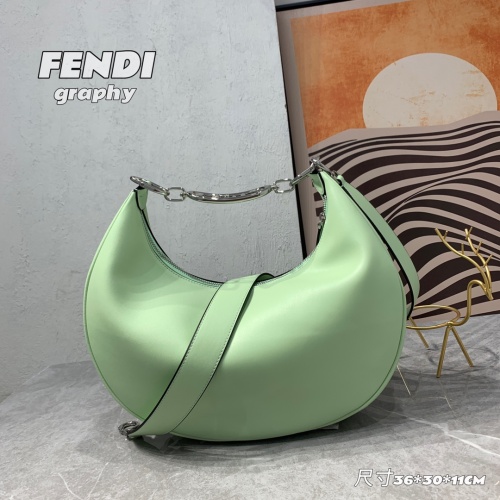Replica Fendi AAA Quality Messenger Bags For Women #1115408 $130.00 USD for Wholesale