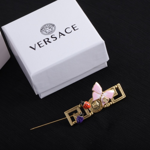 Replica Versace Brooches For Women #1116069 $29.00 USD for Wholesale