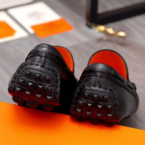 Replica Hermes Leather Shoes For Men #1116690 $72.00 USD for Wholesale