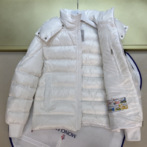 Replica Moncler Down Feather Coat Long Sleeved For Unisex #1116758 $155.00 USD for Wholesale