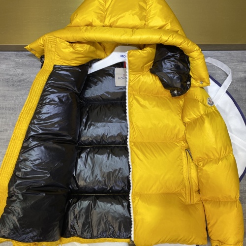 Replica Moncler Down Feather Coat Long Sleeved For Unisex #1116761 $155.00 USD for Wholesale