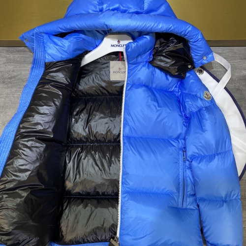 Replica Moncler Down Feather Coat Long Sleeved For Unisex #1116762 $155.00 USD for Wholesale