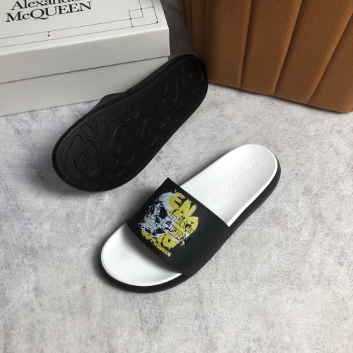 Replica Alexander McQueen Slippers For Women #1116778 $52.00 USD for Wholesale