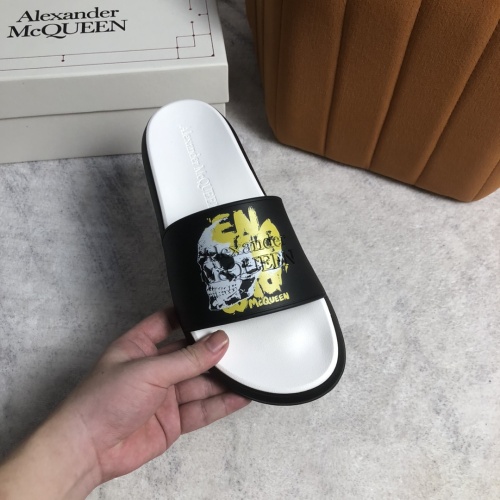 Replica Alexander McQueen Slippers For Women #1116778 $52.00 USD for Wholesale