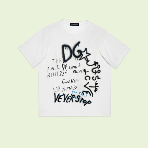Dolce & Gabbana D&G T-Shirts Short Sleeved For Unisex #1116887