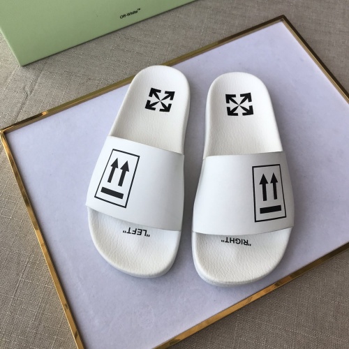 Off-White Slippers For Women #1117120 $42.00 USD, Wholesale Replica Off-White Slippers