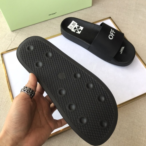 Replica Off-White Slippers For Men #1117121 $42.00 USD for Wholesale