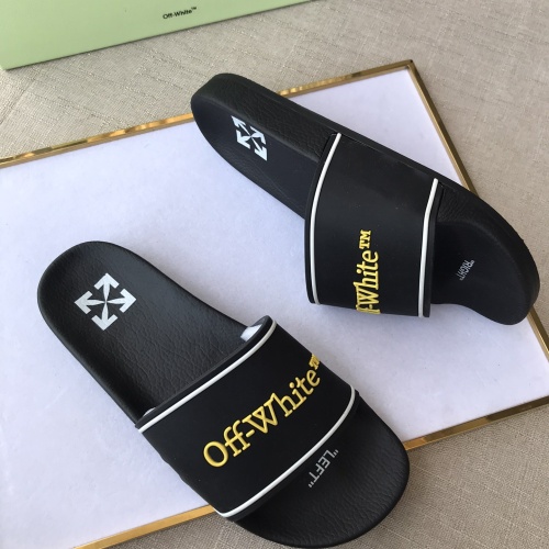 Replica Off-White Slippers For Women #1117127 $42.00 USD for Wholesale