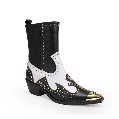 Replica Versace Boots For Women #1117350 $125.00 USD for Wholesale