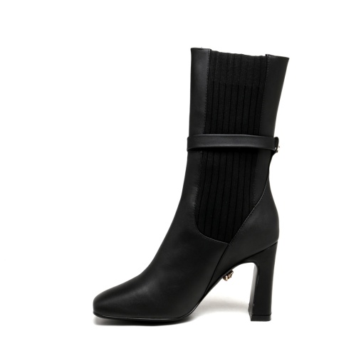 Replica Versace Boots For Women #1117353 $118.00 USD for Wholesale