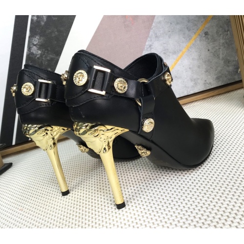 Replica Versace Boots For Women #1117358 $96.00 USD for Wholesale