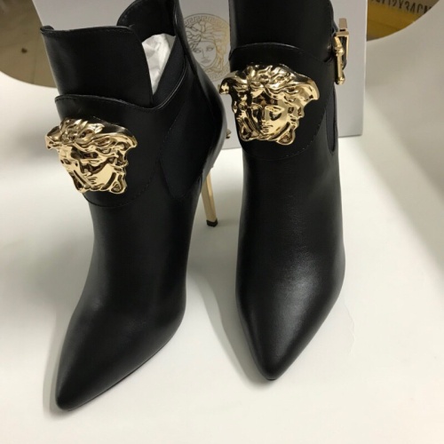 Replica Versace Boots For Women #1117369 $96.00 USD for Wholesale