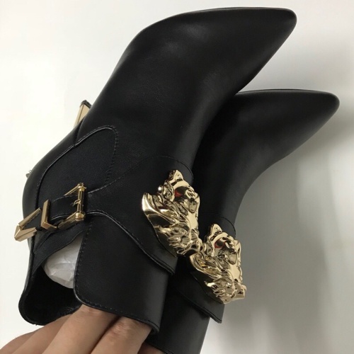 Replica Versace Boots For Women #1117369 $96.00 USD for Wholesale