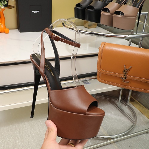 Replica Yves Saint Laurent YSL Sandal For Women #1117474 $135.00 USD for Wholesale
