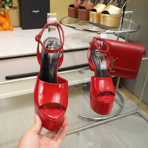 Replica Yves Saint Laurent YSL Sandal For Women #1117477 $135.00 USD for Wholesale