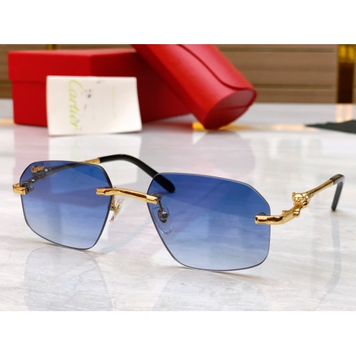 Cartier AAA Quality Sunglassess #1117729
