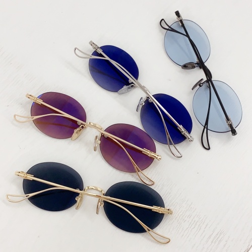 Replica Chrome Hearts AAA Quality Sunglasses #1118057 $56.00 USD for Wholesale