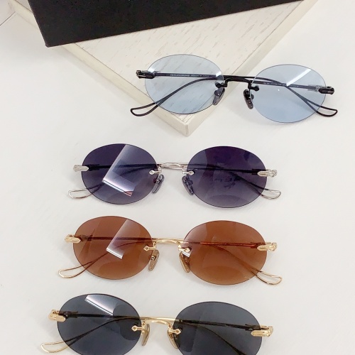 Replica Chrome Hearts AAA Quality Sunglasses #1118058 $56.00 USD for Wholesale