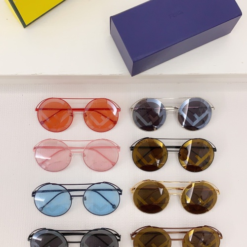 Replica Fendi AAA Quality Sunglasses #1118119 $45.00 USD for Wholesale