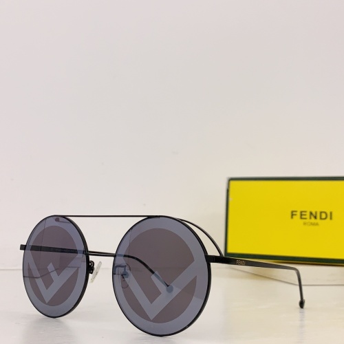 Fendi AAA Quality Sunglasses #1118122 $45.00 USD, Wholesale Replica Fendi AAA Quality Sunglasses