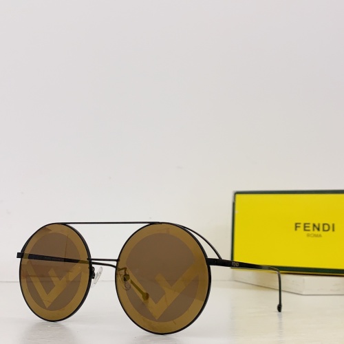 Fendi AAA Quality Sunglasses #1118124 $45.00 USD, Wholesale Replica Fendi AAA Quality Sunglasses