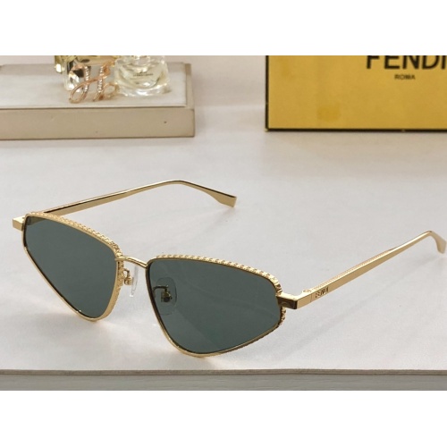 Fendi AAA Quality Sunglasses #1118132 $60.00 USD, Wholesale Replica Fendi AAA Quality Sunglasses