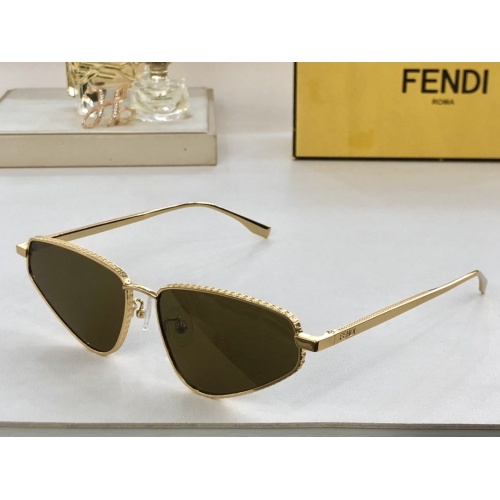 Fendi AAA Quality Sunglasses #1118133