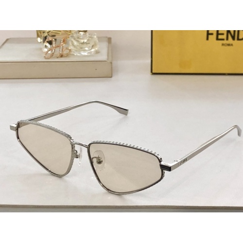 Fendi AAA Quality Sunglasses #1118136 $60.00 USD, Wholesale Replica Fendi AAA Quality Sunglasses