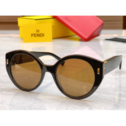 Fendi AAA Quality Sunglasses #1118141 $60.00 USD, Wholesale Replica Fendi AAA Quality Sunglasses