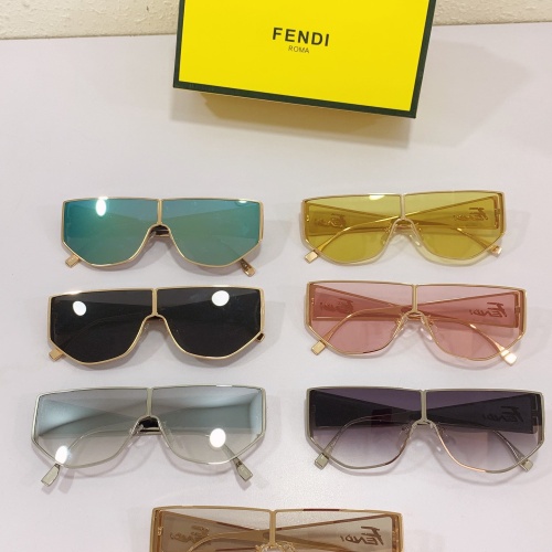 Replica Fendi AAA Quality Sunglasses #1118148 $60.00 USD for Wholesale