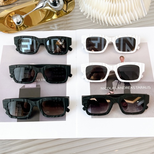 Replica Fendi AAA Quality Sunglasses #1118152 $64.00 USD for Wholesale