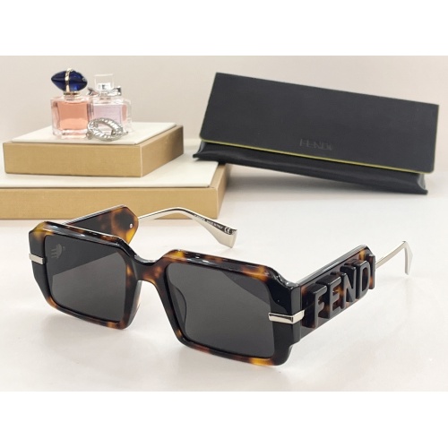 Fendi AAA Quality Sunglasses #1118158 $64.00 USD, Wholesale Replica Fendi AAA Quality Sunglasses