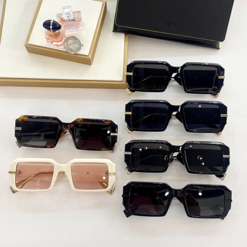 Replica Fendi AAA Quality Sunglasses #1118158 $64.00 USD for Wholesale