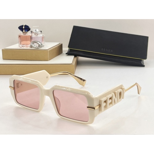 Fendi AAA Quality Sunglasses #1118159 $64.00 USD, Wholesale Replica Fendi AAA Quality Sunglasses