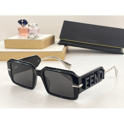 Fendi AAA Quality Sunglasses #1118162 $64.00 USD, Wholesale Replica Fendi AAA Quality Sunglasses