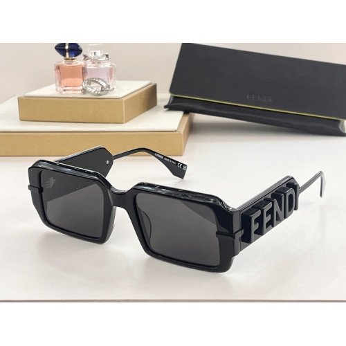 Fendi AAA Quality Sunglasses #1118163 $64.00 USD, Wholesale Replica Fendi AAA Quality Sunglasses