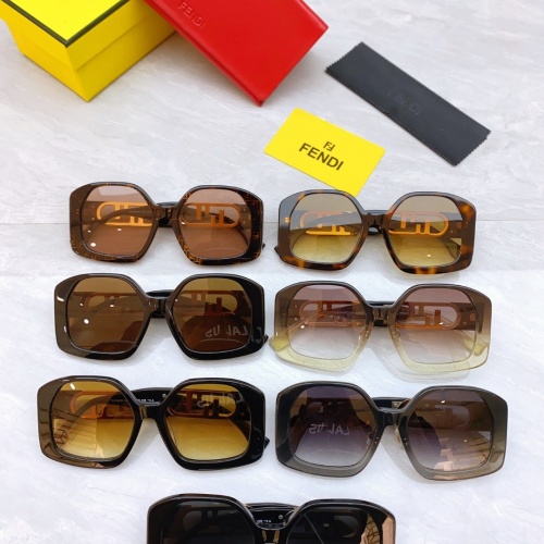 Replica Fendi AAA Quality Sunglasses #1118164 $64.00 USD for Wholesale