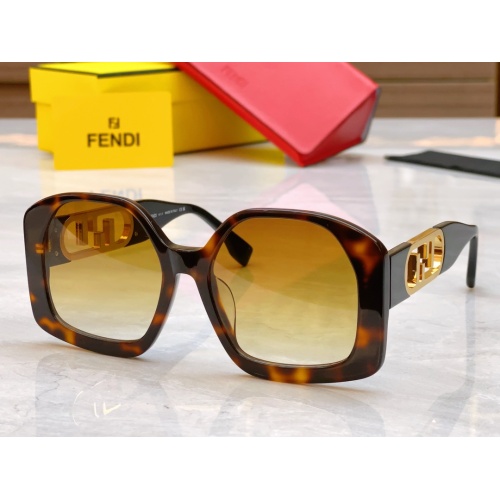 Fendi AAA Quality Sunglasses #1118166 $64.00 USD, Wholesale Replica Fendi AAA Quality Sunglasses