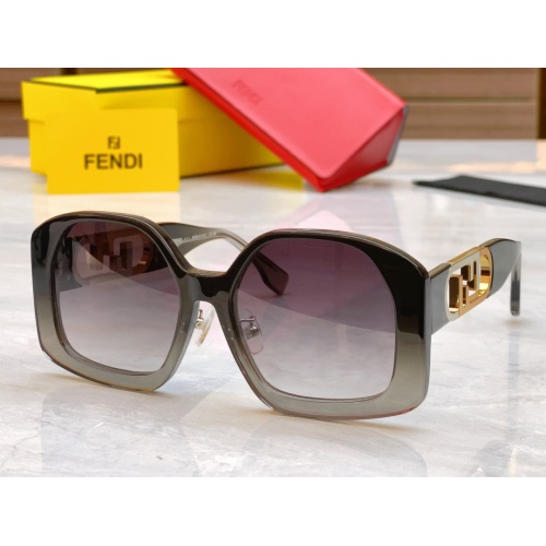 Fendi AAA Quality Sunglasses #1118169 $64.00 USD, Wholesale Replica Fendi AAA Quality Sunglasses