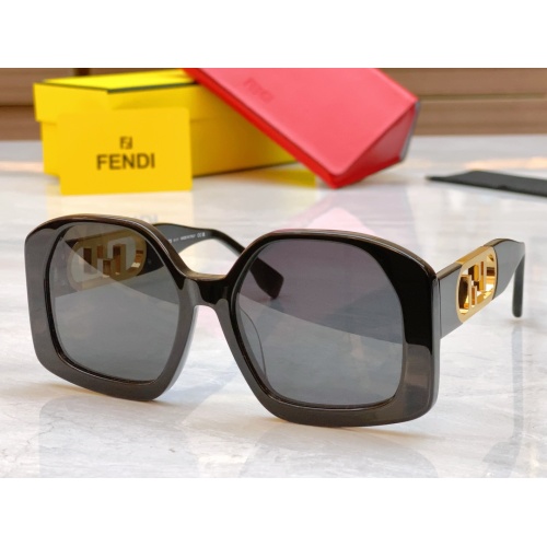 Fendi AAA Quality Sunglasses #1118170 $64.00 USD, Wholesale Replica Fendi AAA Quality Sunglasses
