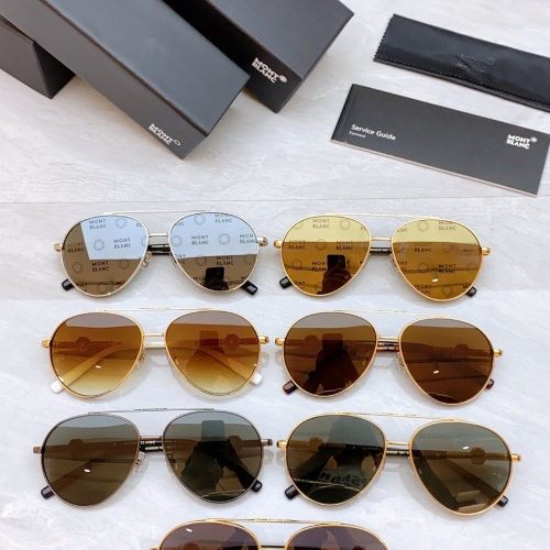 Replica Montblanc AAA Quality Sunglasses #1118362 $60.00 USD for Wholesale